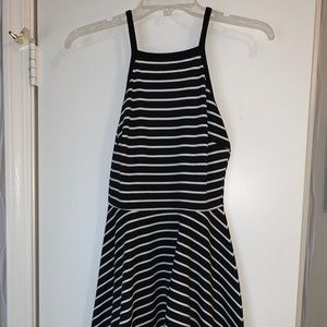 Halter Neck Skater Dress